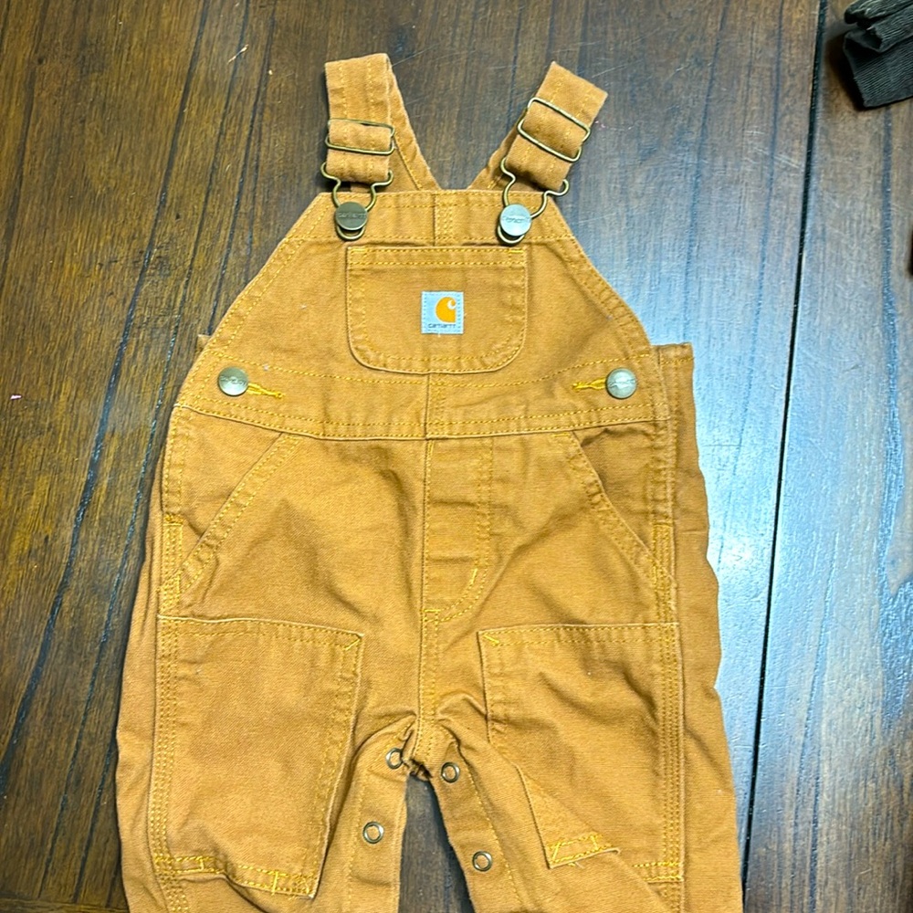 Carhartt baby overalls